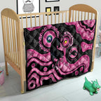Panthers NAIDOC Week 2026 Personalised Quilt 50 Years of Deadly Aboriginal Art Pink