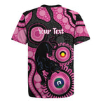 Panthers NAIDOC Week 2026 Personalised Rugby Jersey 50 Years of Deadly Aboriginal Art Pink