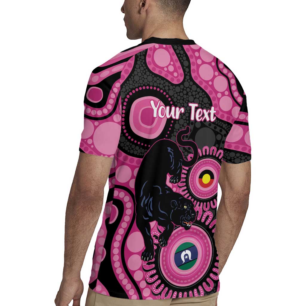 Panthers NAIDOC Week 2026 Personalised Rugby Jersey 50 Years of Deadly Aboriginal Art Pink