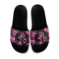 Panthers NAIDOC Week 2026 Personalised Slide Sandals 50 Years of Deadly Aboriginal Art Pink