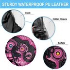Panthers NAIDOC Week 2026 Personalised Spare Tire Cover 50 Years of Deadly Aboriginal Art Pink
