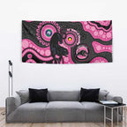Panthers NAIDOC Week 2026 Personalised Tapestry 50 Years of Deadly Aboriginal Art Pink