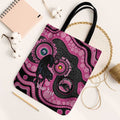 Panthers NAIDOC Week 2026 Personalised Tote Bag 50 Years of Deadly Aboriginal Art Pink