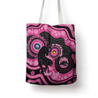 Panthers NAIDOC Week 2026 Personalised Tote Bag 50 Years of Deadly Aboriginal Art Pink