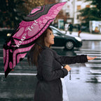 Panthers NAIDOC Week 2026 Personalised Umbrella 50 Years of Deadly Aboriginal Art Pink
