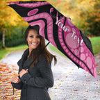 Panthers NAIDOC Week 2026 Personalised Umbrella 50 Years of Deadly Aboriginal Art Pink