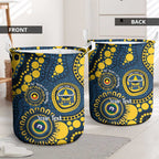 Cowboys NAIDOC Week 2026 Personalised Laundry Basket 50 Years of Deadly Aboriginal Art