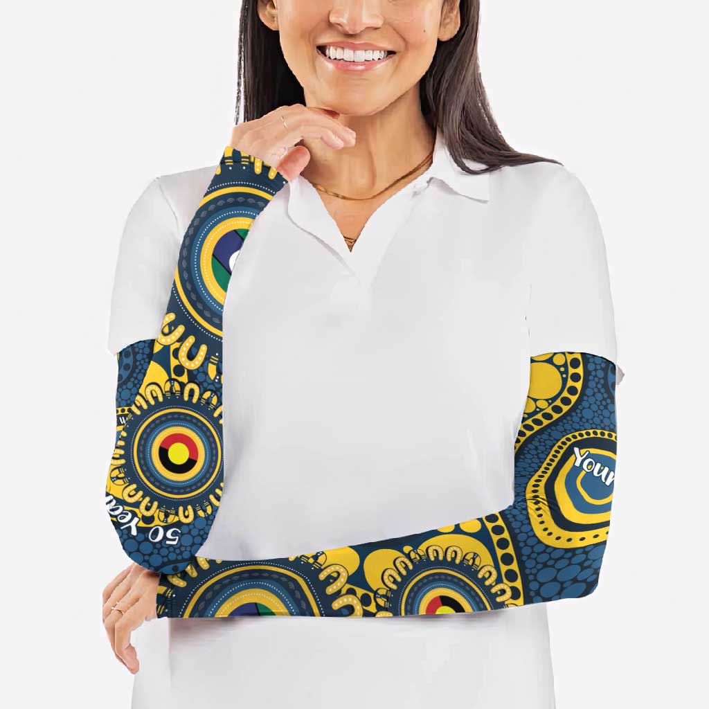 Cowboys NAIDOC Week 2026 Personalised Arm Sleeves 50 Years of Deadly Aboriginal Art