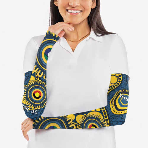 Cowboys NAIDOC Week 2026 Personalised Arm Sleeves 50 Years of Deadly Aboriginal Art