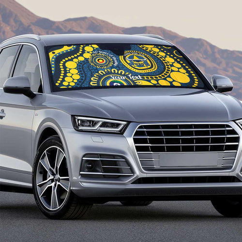 Cowboys NAIDOC Week 2026 Personalised Auto Sun Shade 50 Years of Deadly Aboriginal Art
