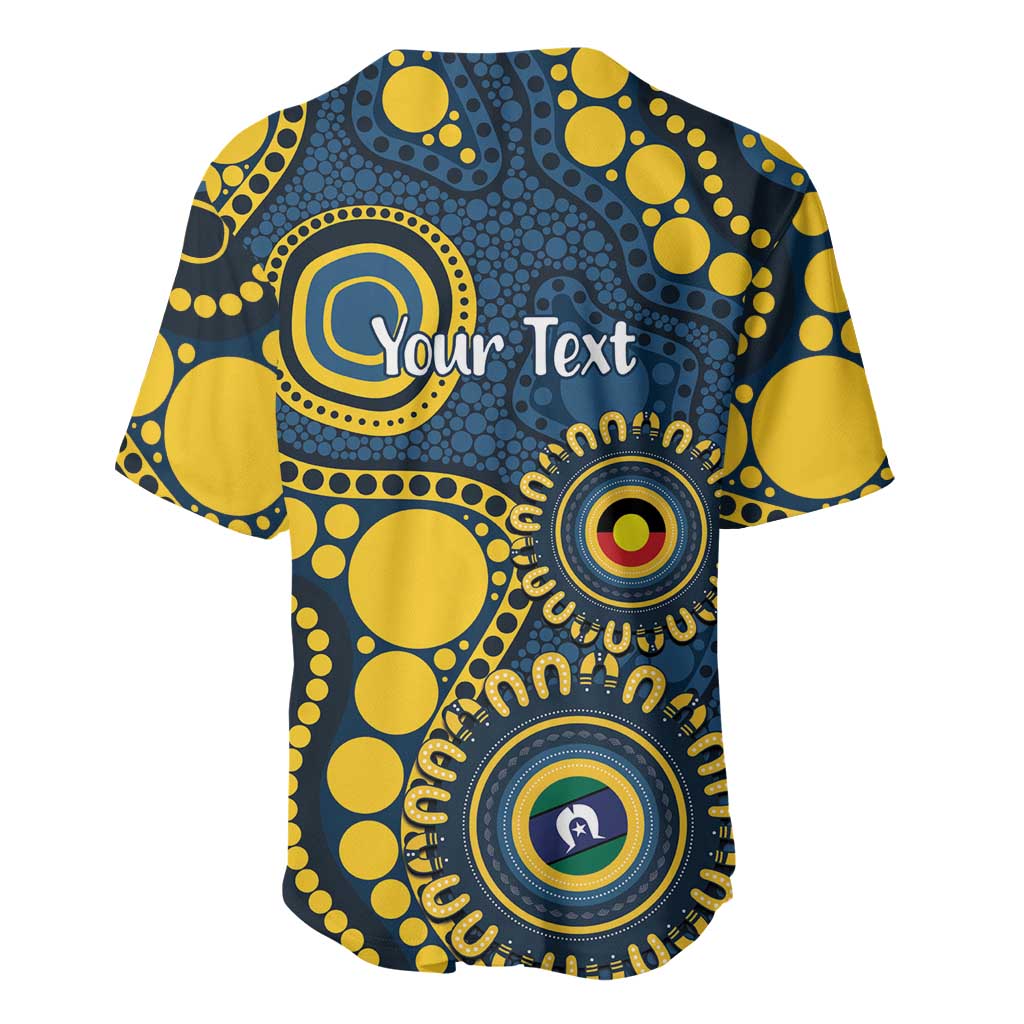 Cowboys NAIDOC Week 2026 Personalised Baseball Jersey 50 Years of Deadly Aboriginal Art