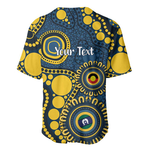 Cowboys NAIDOC Week 2026 Personalised Baseball Jersey 50 Years of Deadly Aboriginal Art