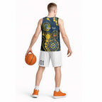 Cowboys NAIDOC Week 2026 Personalised Basketball Jersey 50 Years of Deadly Aboriginal Art