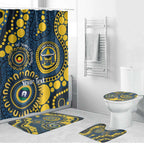 Cowboys NAIDOC Week 2026 Personalised Bathroom Set 50 Years of Deadly Aboriginal Art