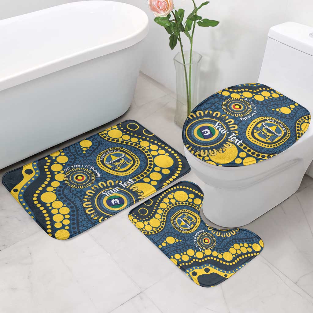 Cowboys NAIDOC Week 2026 Personalised Bathroom Set 50 Years of Deadly Aboriginal Art