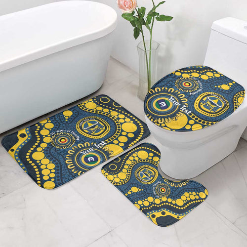 Cowboys NAIDOC Week 2026 Personalised Bathroom Set 50 Years of Deadly Aboriginal Art