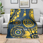 Cowboys NAIDOC Week 2026 Personalised Blanket 50 Years of Deadly Aboriginal Art