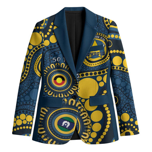 Cowboys NAIDOC Week 2026 Personalised Blazer 50 Years of Deadly Aboriginal Art