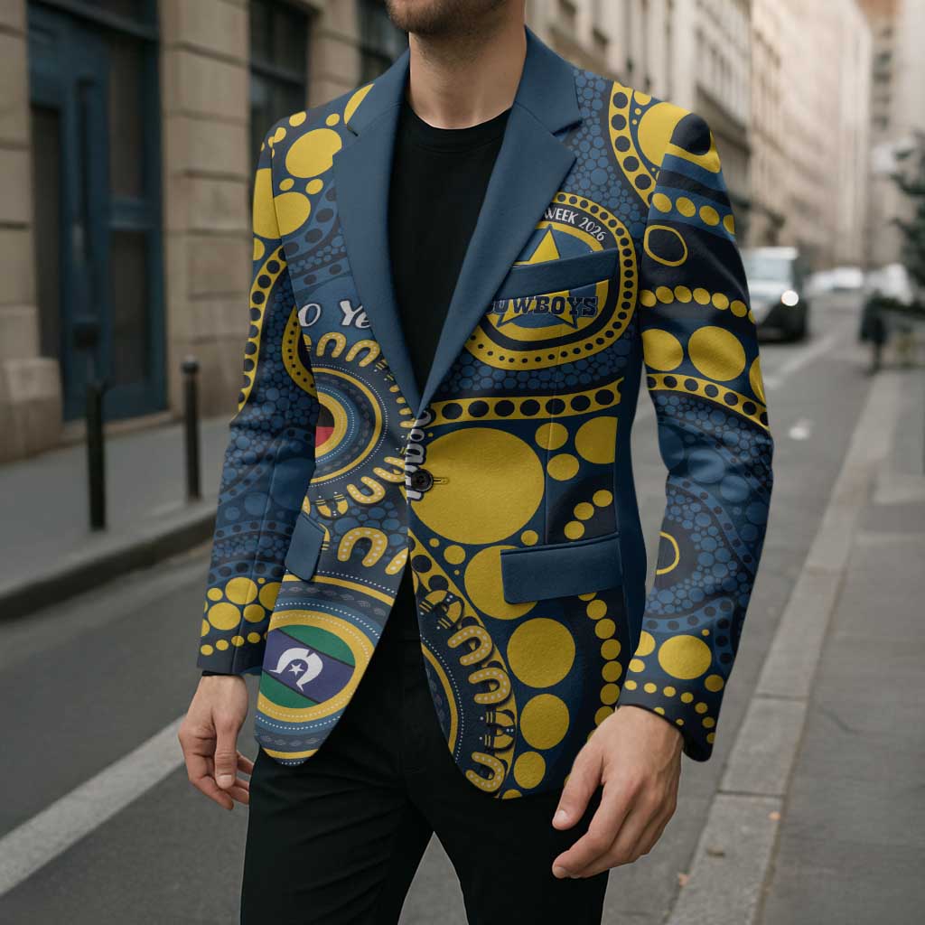 Cowboys NAIDOC Week 2026 Personalised Blazer 50 Years of Deadly Aboriginal Art