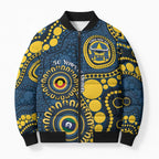 Cowboys NAIDOC Week 2026 Personalised Bomber Puffer Jacket 50 Years of Deadly Aboriginal Art