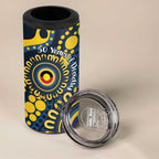 Cowboys NAIDOC Week 2026 Personalised 4 in 1 Can Cooler Tumbler 50 Years of Deadly Aboriginal Art