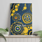 Cowboys NAIDOC Week 2026 Personalised Canvas Wall Art 50 Years of Deadly Aboriginal Art