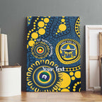 Cowboys NAIDOC Week 2026 Personalised Canvas Wall Art 50 Years of Deadly Aboriginal Art