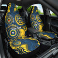 Cowboys NAIDOC Week 2026 Personalised Car Seat Cover 50 Years of Deadly Aboriginal Art