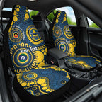 Cowboys NAIDOC Week 2026 Personalised Car Seat Cover 50 Years of Deadly Aboriginal Art