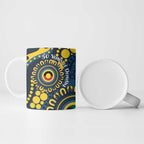 Cowboys NAIDOC Week 2026 Personalised Ceramic Mug 50 Years of Deadly Aboriginal Art