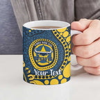 Cowboys NAIDOC Week 2026 Personalised Ceramic Mug 50 Years of Deadly Aboriginal Art