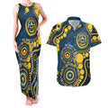 Cowboys NAIDOC Week 2026 Personalised Couples Matching Tank Maxi Dress and Hawaiian Shirt 50 Years of Deadly Aboriginal Art