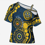 Cowboys NAIDOC Week 2026 Personalised Cross Shoulder Shirt 50 Years of Deadly Aboriginal Art