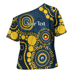 Cowboys NAIDOC Week 2026 Personalised Cross Shoulder Shirt 50 Years of Deadly Aboriginal Art