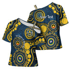 Cowboys NAIDOC Week 2026 Personalised Cross Shoulder Shirt 50 Years of Deadly Aboriginal Art