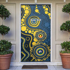 Cowboys NAIDOC Week 2026 Personalised Door Cover 50 Years of Deadly Aboriginal Art