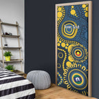 Cowboys NAIDOC Week 2026 Personalised Door Cover 50 Years of Deadly Aboriginal Art