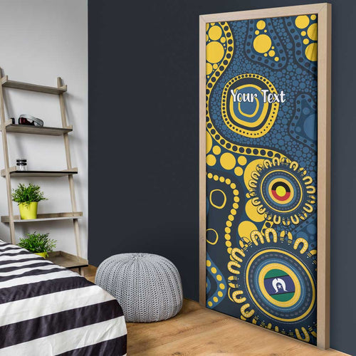 Cowboys NAIDOC Week 2026 Personalised Door Cover 50 Years of Deadly Aboriginal Art