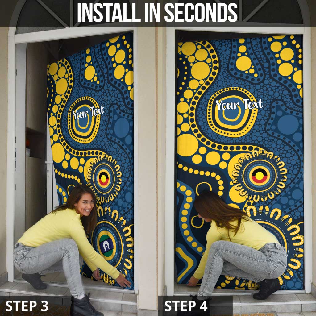 Cowboys NAIDOC Week 2026 Personalised Door Cover 50 Years of Deadly Aboriginal Art