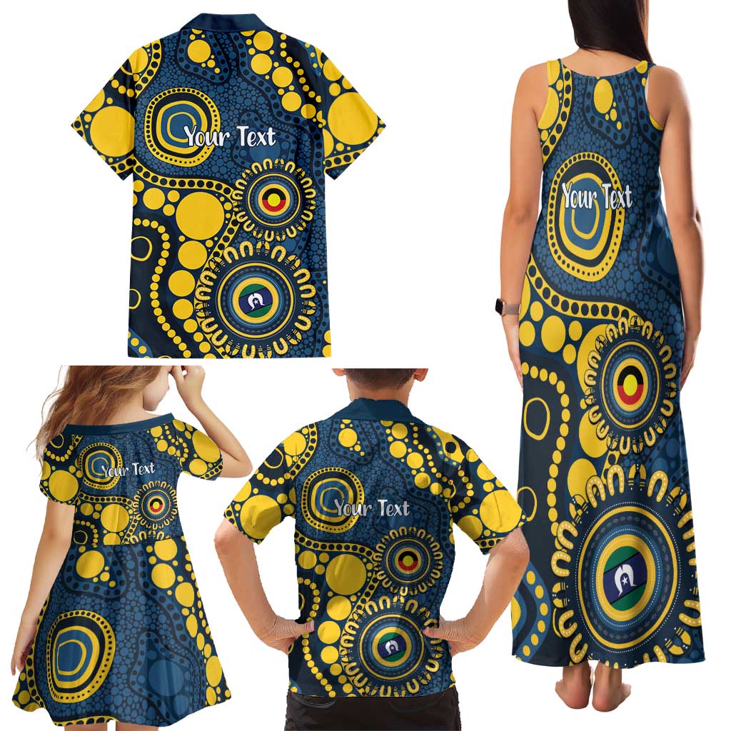 Cowboys NAIDOC Week 2026 Personalised Family Matching Tank Maxi Dress and Hawaiian Shirt 50 Years of Deadly Aboriginal Art