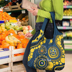 Cowboys NAIDOC Week 2026 Personalised Grocery Bag 50 Years of Deadly Aboriginal Art