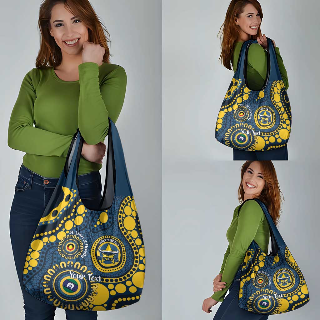 Cowboys NAIDOC Week 2026 Personalised Grocery Bag 50 Years of Deadly Aboriginal Art