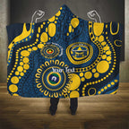 Cowboys NAIDOC Week 2026 Personalised Hooded Blanket 50 Years of Deadly Aboriginal Art