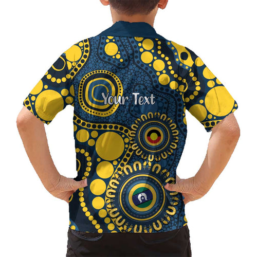 Cowboys NAIDOC Week 2026 Personalised Kid Hawaiian Shirt 50 Years of Deadly Aboriginal Art