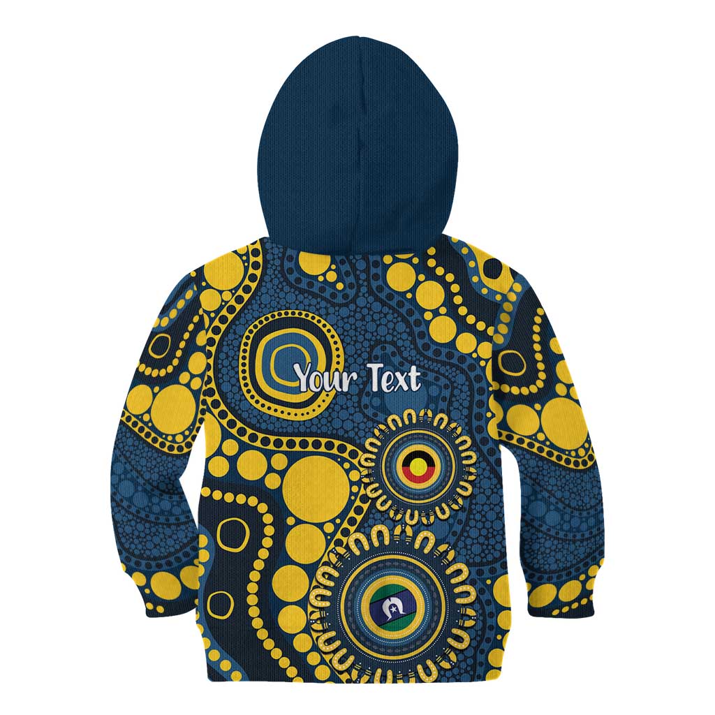 Cowboys NAIDOC Week 2026 Personalised Kid Hoodie 50 Years of Deadly Aboriginal Art
