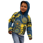 Cowboys NAIDOC Week 2026 Personalised Kid Hoodie 50 Years of Deadly Aboriginal Art