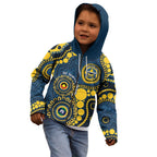 Cowboys NAIDOC Week 2026 Personalised Kid Hoodie 50 Years of Deadly Aboriginal Art