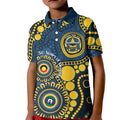 Cowboys NAIDOC Week 2026 Personalised Kid Polo Shirt 50 Years of Deadly Aboriginal Art