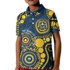 Cowboys NAIDOC Week 2026 Personalised Kid Polo Shirt 50 Years of Deadly Aboriginal Art