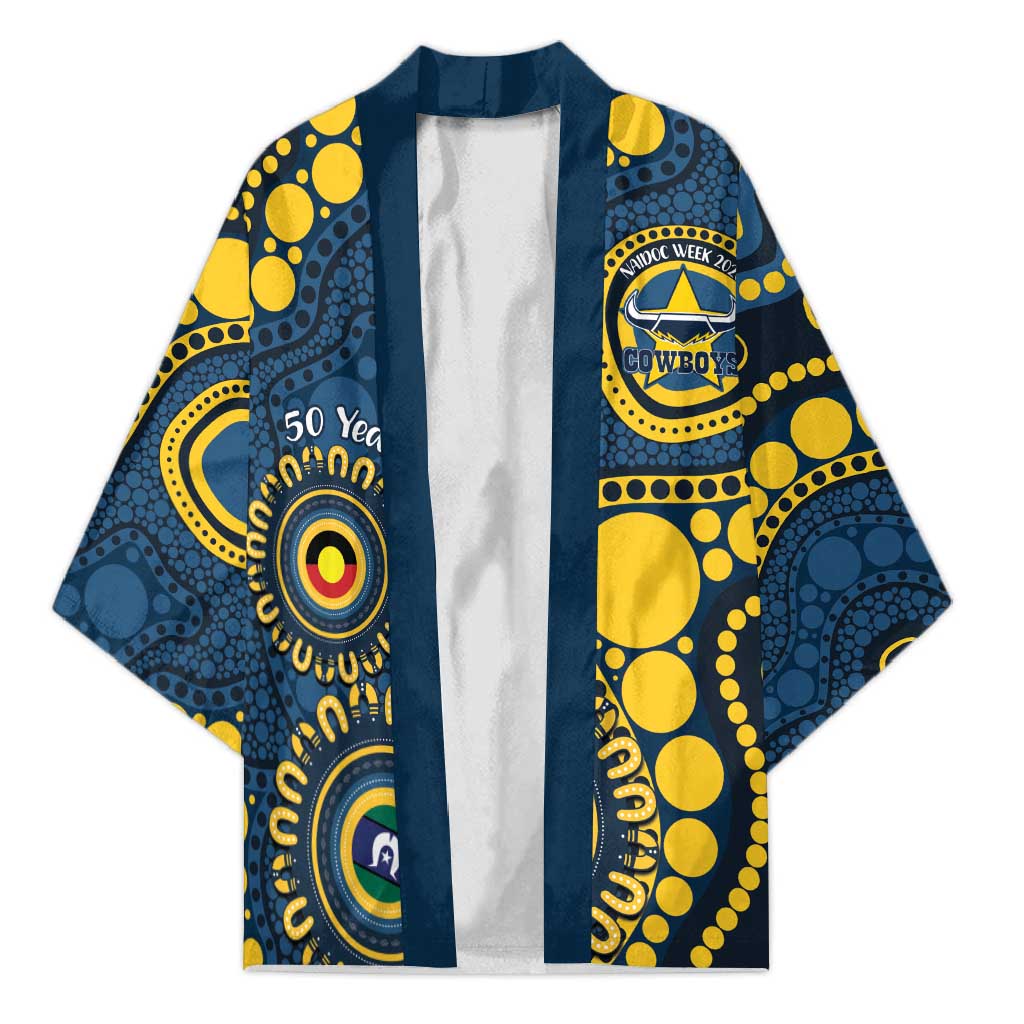 Cowboys NAIDOC Week 2026 Personalised Kimono 50 Years of Deadly Aboriginal Art